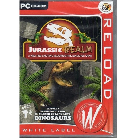 Jurassic Realm (PC-CD, 2008) for Windows 98/Me/NT/2000/XP/Vista - NEW in DVD BOX - Picture 1 of 4